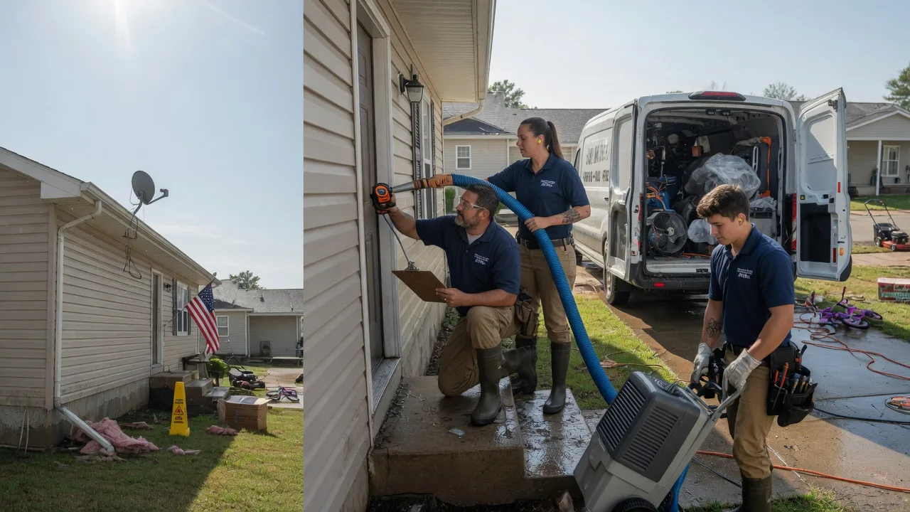 Ceiling Water Damage Restoration in Heflin, AL near me